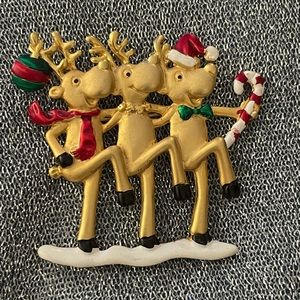 Dancraft Christmas Holiday Brooch